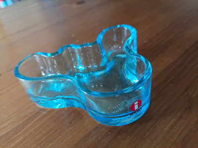 Alvar Aalto sininen maljakko