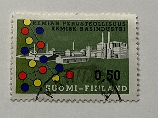 669 / 1970 Kemianteollisuus o leimattu