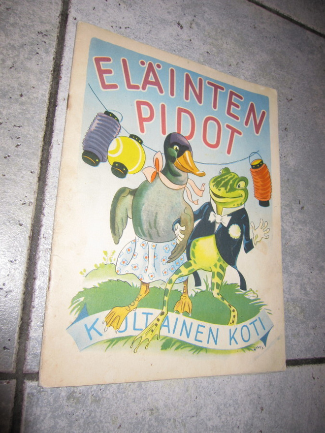 ELAINTEN PIDOT - kultainen koti  v 1939 PAINOS 1  !!!