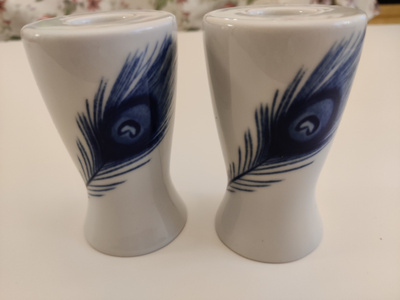 Kynttilänjalka 2 kpl Peacock blue