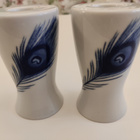 Kynttilänjalka 2 kpl Peacock blue - pikkukuva 1