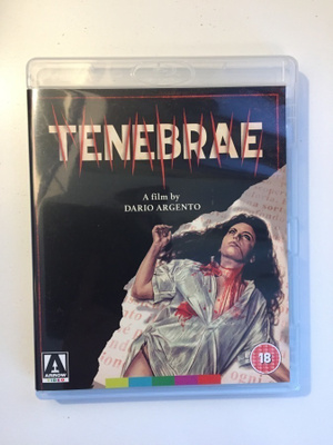 Tenebrae (Blu-ray) Arrow (1982) Dario Argento