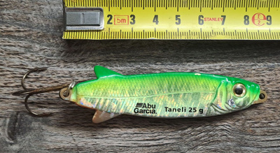 Abu garcia taneli 25g!