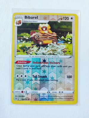 Bibarel Reverse Holo Rare