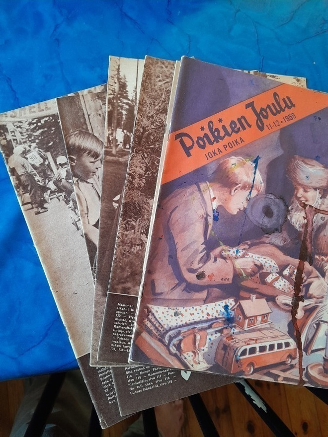 6 kpl jokapoka lehteä v 1959