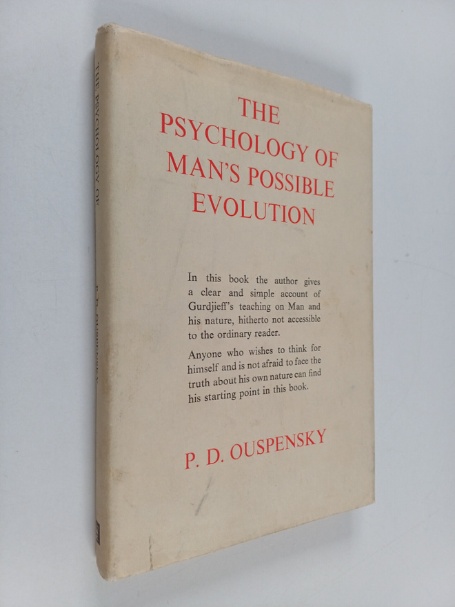 P. D. Ouspensky : The Psychology of Man's Possible Evolution