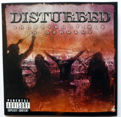 DISTURBED Indestructible in Germany CD 2008