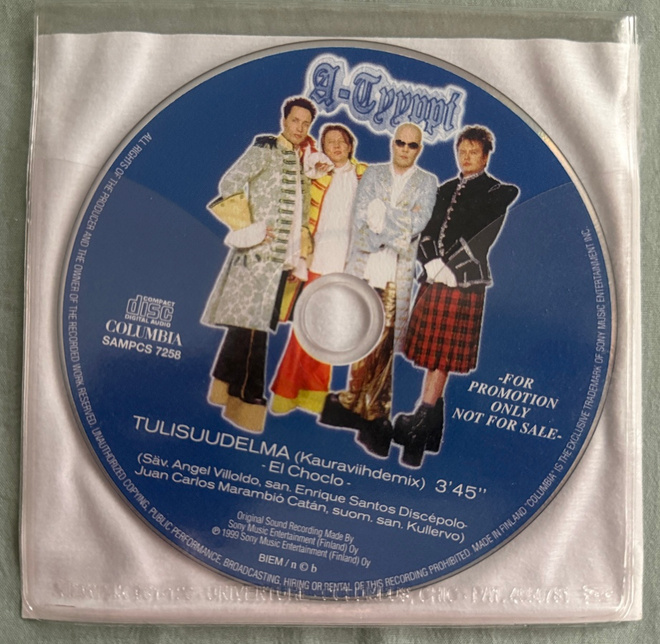 A-TYYPPI: Tulisuudelma (CDS) PROMO