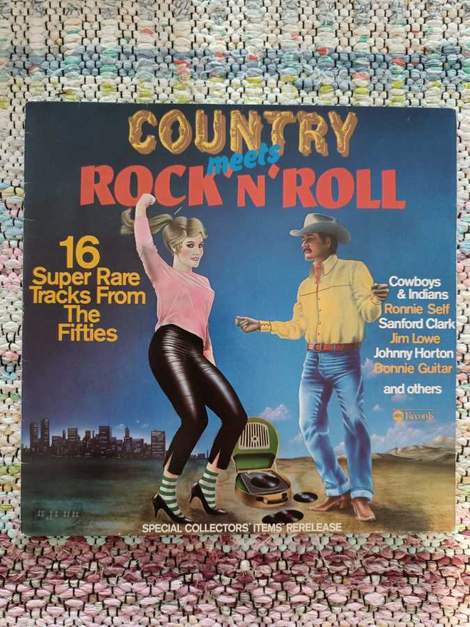 VARIOUS - COUNTRY MEETS ROCK'N'ROLL LP