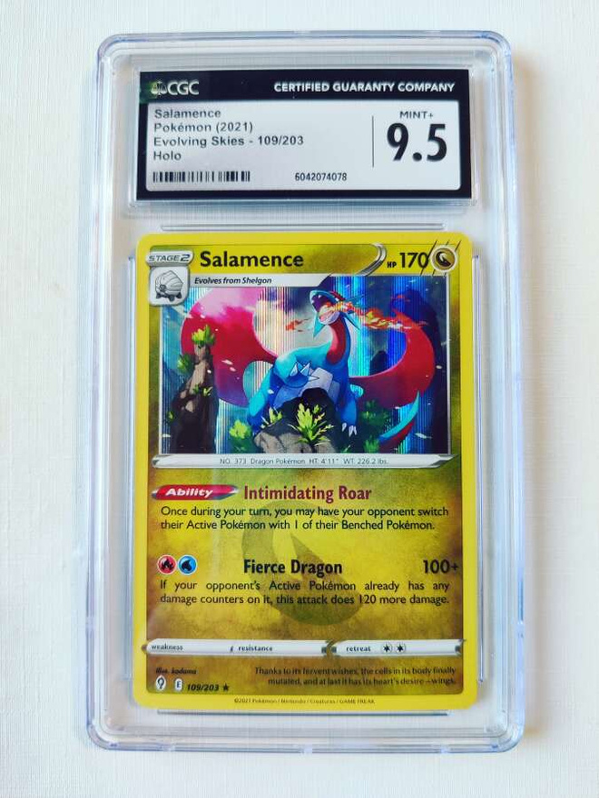 Salamance Evolving Skies 109/203 CGC 9.5