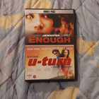 U TURN (1997) & ENOUGH (2002) tupla-dvd Jennifer Lopez - pikkukuva 1