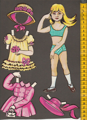 Paperinukke Jutta 1970-luku