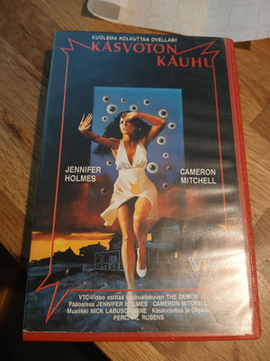 Kasvoton kauhu vhs