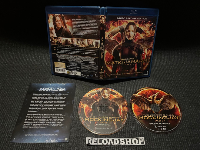 Nälkäpeli: Matkijanärhi, osa 1 (2014) 2-Disc Special BLU-RAY