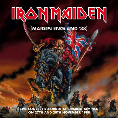 Iron Maiden - Maiden England '88 (2CD) HYVÄ KUNTO Remastered