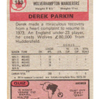 Purkkakuva Jalkapallo n:o 133 1973-74 DEREK PARKIN. Wolves - pikkukuva 2