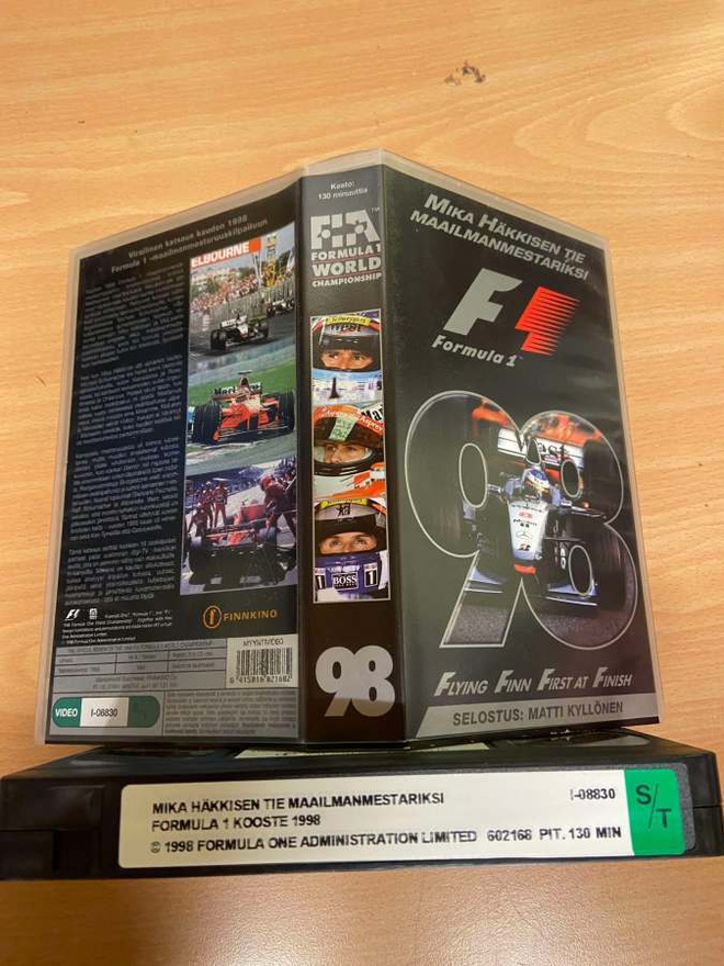 Mika häkkisen tie maailmanmestariksi formula 1 kooste 1998