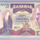 Zambia 50 Kwacha v.1986-87 UNC P-28 - pikkukuva 1