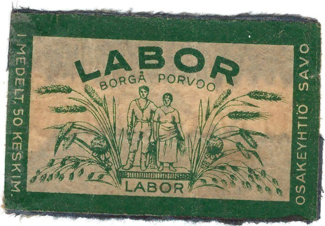 PORVOO TULITIKKUETIKETTI LABOR