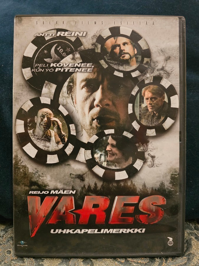 Vares - uhkapelimerkki (DVD) Antti Reini