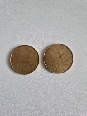 Kanada 2 kolikkoa 1987/88 1 dollar (14626)