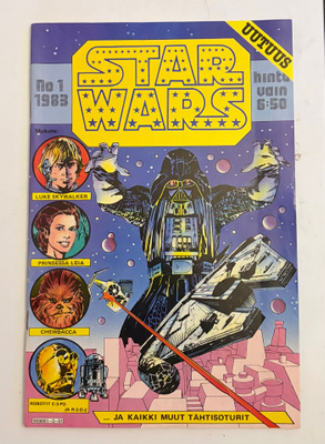 Star Wars lehti 1/1983 MINT Kuntoinen