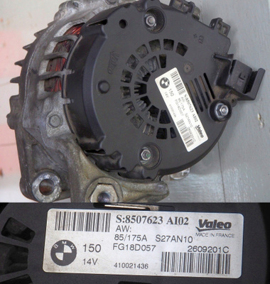 BMW Laturi S8507623 A102