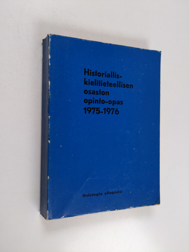Historiallis-kielitieteellisen osaston opinto-opas 1975-1976