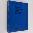 Historiallis-kielitieteellisen osaston opinto-opas 1975-1976 - pikkukuva 1