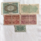 Saksan vanhoja seteleitä 5 kpl. 1914-1922 väliltä - pikkukuva 2