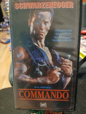 Commando vhs