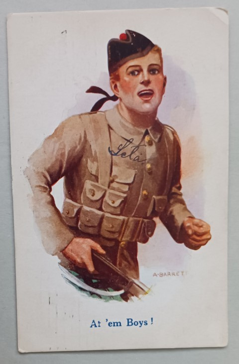 A. Barret: Käykää kiinni, pojat!, p. 1918