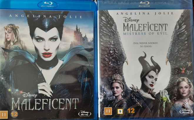 MALEFICENT PAHATAR & MALEFICENT PAHAN VALTIATAR BLU-RAY