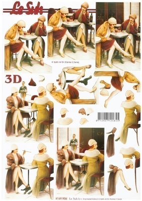 3D °"NAISET & KAHVILATUNNELMAA"° /Le Suh