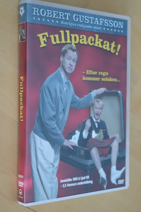 2DVD Fullpackat! ( 2007 Robert Gustafsson ei suomit. )