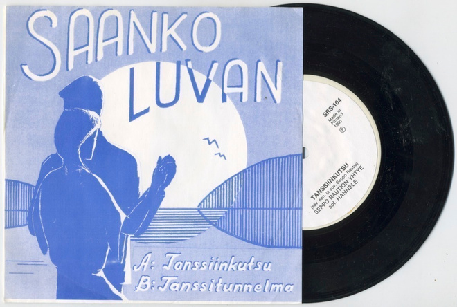 HANNELE ja Seppo Raution Yhtye: Tanssiinkutsu – 7” 1990 + KK