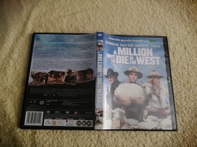 A MILLION WAYS TO DIE IN THE WEST DVD