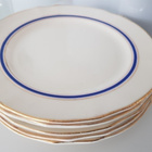 Arabia Eila Lautaset / Leipälautaset 50-luku - yht. 6 kpl - pikkukuva 5