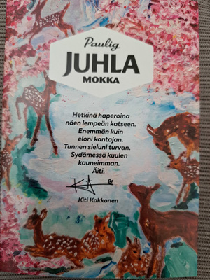 Paulig Juhla Mokka postikortti