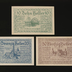 Itävalta Notgeld 10, 20, 50 Heller, Zell ad Pram - pikkukuva 1