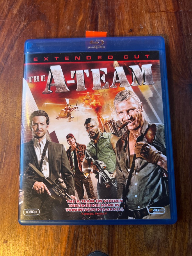 The A-Team dvd + Blu-ray Suomi julkaisu