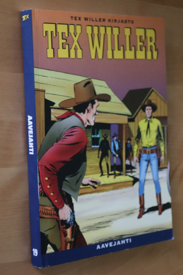 Tex Willer kirjasto 19 Aavejahti ( 2013 )