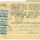 M63 1963 1 mk Hki 3-rivilö postiennakkopaketin palautus - pikkukuva 2