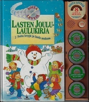Lasten joululaulukirja : soita levyjä ja laula mukana