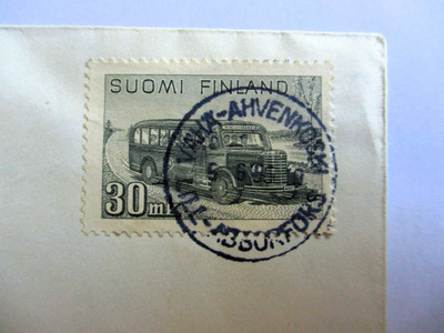 1956 Vähä-Ahvenkoski kuorella