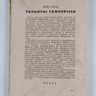 Aleko Lilius : Tapahtui Tangerissa - pikkukuva 2