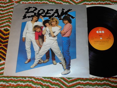 BREAK - s/t - LP 1982 suomi pop rock EX-