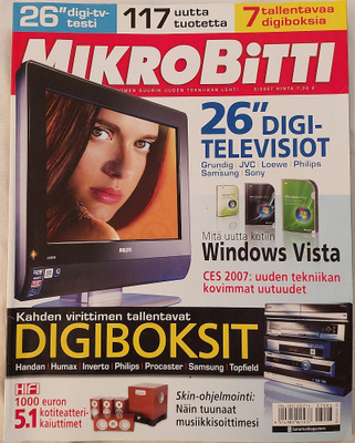 MikroBitti Huvi ja hyöty 2006–2007 CD-ROM-levyt