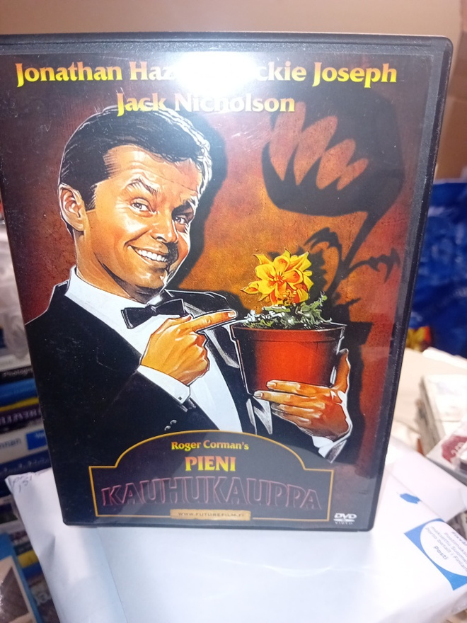 DVD Pieni kauhukauppa ( SIS POSTIKULU  )