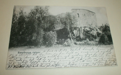 Raasepori, linnan rauniot, vanha mv pk, p. 1903 Englantiin